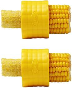 img 4 attached to 🌽 Yellow Chef'n Cob Corn Stripper Duo