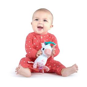 img 3 attached to 🦄 Bright Starts Sparkle &amp; Shine Unicorn Portable Toy for Newborns - On-The-Go