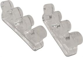 img 4 attached to Yoga Toes Blue Toe Stretcher & Separator - Alleviate Foot Pain and Enhance Athletic Performance (White)