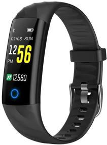 img 4 attached to Умные часы Pewant Fitness Tracker: водонепроницаемость IP68, измерение сердечного ритма и артериального давления, напоминание о сообщениях и звонках - для женщин, мужчин и детей.