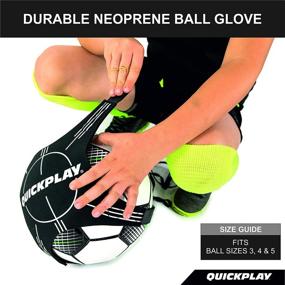 img 2 attached to QUICKPLAY Trainer Hands Free Adjustable Rebounder