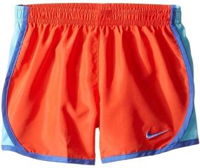 img 2 attached to Шорты NIKE для девочек, оранжевые, 848196 852.