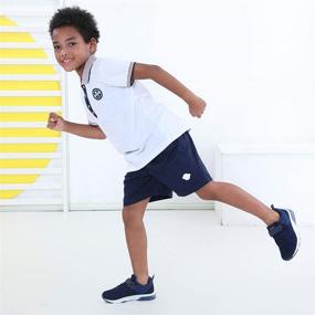 img 3 attached to 👟 JABASIC Children's Lightweight Air Cushion Running Shoes - Boys and Girls Athletic Sneakers