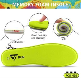 img 1 attached to 👟 JABASIC Children's Lightweight Air Cushion Running Shoes - Boys and Girls Athletic Sneakers