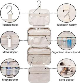 img 1 attached to 🧴 Toiletry & Cosmetic Organizer: Optimal Storage Solution for Toiletries