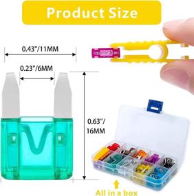 img 3 attached to 🚗 Essential Car Fuses Assortment Kit: 120 Pcs Mini Standard Blade Fuses for Marine, RV, Boat, Truck - Includes Puller Tool and Replacement Options in Multiple Amps: 2A 3A 5A 7.5A 10A 15A 20A 25A 30A 35A