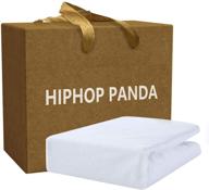 🎵 hiphop panda bamboo terry mattress protector: waterproof, ultra soft breathable cover for comfort & protection – durable, easy to clean (cal king) logo