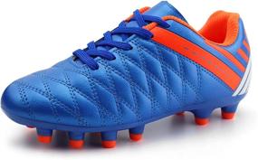 img 4 attached to ⚽️ Brooman Girls' Outdoor Soccer Shoes for Athletic Football