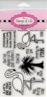 🦩 flamingos2stamp stamps life: perfect for card making and scrapbooking logo