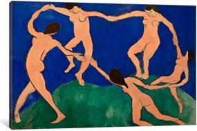 img 4 attached to ICanvasART 11188 1PC6 18X12 Icanvas Dance Matisse