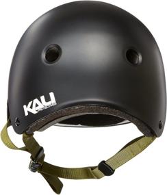 img 3 attached to Kali Protectives Helmet Solid Black Sports & Fitness