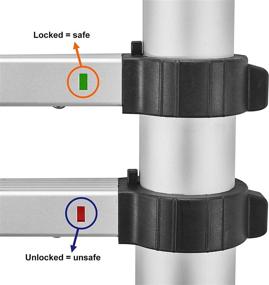 img 2 attached to Bivatia Smartsafe Aluminum Telescoping Ladder