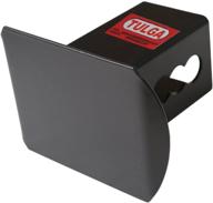 π² premium steel hitch cover: sleek black matte tube for 2" receivers logo