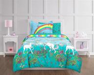 🦄 kidz mix twin bed in a bag - rainbow unicorn 5-piece set logo