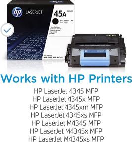 img 3 attached to 🖤 Black HP 45A Q5945A Toner Cartridge