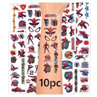 tattoos 10sheets temporary birthday supplies logo