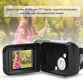 img 2 attached to Детская цифровая видеокамера-камкордер | 2" TFT LCD | 1080p HD 16X зум | Поддержка карты памяти | Лучший подарок на день рождения, Рождество, праздники, спорт