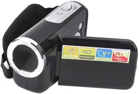 img 1 attached to Детская цифровая видеокамера-камкордер | 2" TFT LCD | 1080p HD 16X зум | Поддержка карты памяти | Лучший подарок на день рождения, Рождество, праздники, спорт