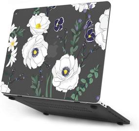 img 4 attached to 🌸 KKP Compatible with MacBook Air 13 inch Case A1932 (New Ver 2018-2019 Release) with Keyboard Cover Screen Protector, Stylish 3D Flowers Pattern Hard Shell Case Cover - MacBook Air 13 inch (F2)