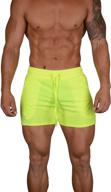 🏋️ youngla men's bodybuilding gym running shorts 101: enhance your fitness performance with comfortable style logo