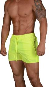 img 2 attached to 🏋️ YoungLA Men's Bodybuilding Gym Running Shorts 101: Enhance Your Fitness Performance with Comfortable Style