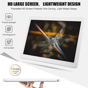 img 3 attached to 💻 High-Performance 10-Inch Android Tablet with 1280x800 IPS Display, Octa-Core Processor, 4GB RAM + 64GB ROM, Dual 2.0+5.0MP Cameras, Extended Battery Life, and WiFi Connectivity