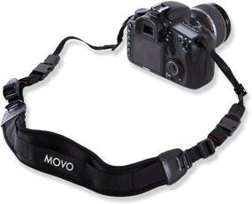 img 4 attached to Enhanced SEO: Movo NS-1 Neoprene Camera Neck Strap with Shock-Absorbing Padding and Quick Release Feature