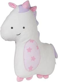 img 1 attached to 🦄 16-inch White Unicorn ADORA Glow Squishy Pillow Stuffed Animal