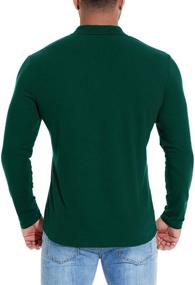 img 2 attached to 💪 IWoo Muscle Stretch Workout Pullover: The Ultimate Men's Clothing for Fitness Enthusiasts