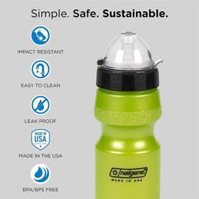 img 3 attached to 💧 Бутылка для воды Nalgene LDPE 22 унции ATB без содержания бисфенола А: прочное и безопасное увлажнение в движении