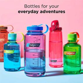 img 1 attached to 💧 Бутылка для воды Nalgene LDPE 22 унции ATB без содержания бисфенола А: прочное и безопасное увлажнение в движении