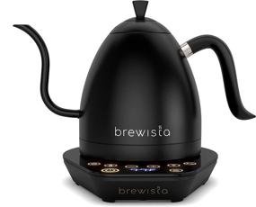 img 4 attached to ☕️ Brewista Artisan Electric Gooseneck Kettle - 1L, Pour Over Coffee & Tea Brewer, LCD Panel, Digital Temperature Control, Flash Boil & Keep Warm - All Black