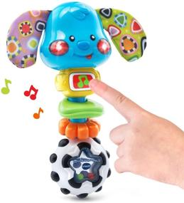 img 2 attached to 🐶 VTech Rattle and Sing Puppy - Baby Toy for Enhanced Development