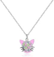 🐱 radiant chanteur crystal cat enamel kids baby girl crystal elements: sparkle and style! logo