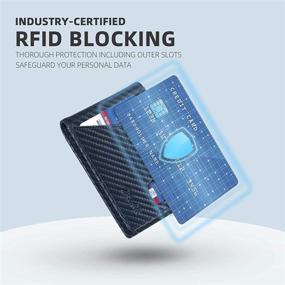 img 1 attached to 🔒 Zitahli RFID Blocking Leather Wallets with Enhanced Security