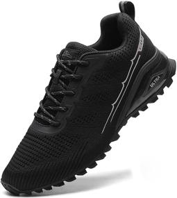 img 4 attached to 👟 NAIKOYO Lightweight 15: Non-Slip Men's Athletic Shoes - Superior Footwear Performance