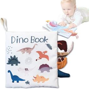 img 4 attached to 👶 Richgv Baby Books: Interactive & Soft Cloth Toys for Newborns, Ideal Baby Gifts & My First Book