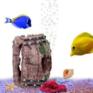 xlsfpy decorations ornament aquarium hideaway logo