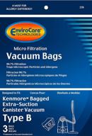 envirocare replacement filtration kenmore canister logo