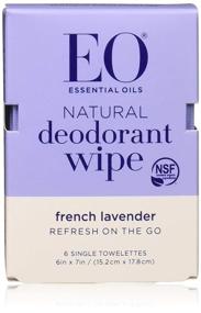 img 3 attached to 🌿 Lavender-Scented EO Deodorant Wipes, Pack of 6: Convenient & Refreshing Solution