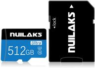 micro sd карта 512 гб высокой скорости класс 10 со sd адаптером логотип