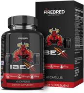 💪 ibex testosterone booster for men - 60 capsules to enhance stamina, strength, metabolism, fat burning & lean muscle building logo