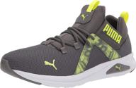 🏃 puma running black yellow alert star sapphire men's athletic shoes: power & style combined логотип