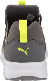 img 2 attached to 🏃 PUMA Running Black Yellow Alert Star Sapphire Men's Athletic Shoes: Power & Style Combined