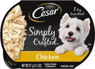 🐕 cesar simply crafted 10-pack wet dog food meal topper logo