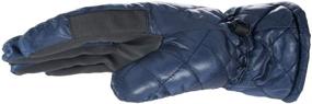 img 1 attached to HORZE Ladies Quilted Winter Gloves