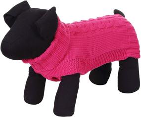 img 3 attached to 🐶 Warm and Cozy Woolen Dog Jumper: The Ultimate Luxury Knit Sweater for Small and Medium Dogs