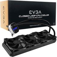 💦 evga clc 360mm rgb led cpu liquid cooler with 3x fx12 120mm pwm fans: intel & amd, 5-year warranty (400-hy-cl36-v1) логотип