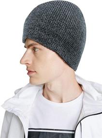 img 4 attached to 🧢 Adofect Unisex Reflective Beanie Hat: Stay Safe & Warm with Enhanced Visibility for Night Runs