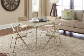 img 2 attached to COSCO 5 Piece Folding Table Chair